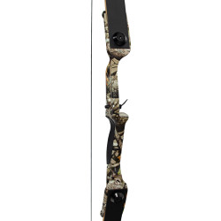 Arc recourbé pliant en fibre de verre pour archers professionnels - 40 lbs.