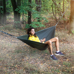 Hamac pour 1 personne avec matériau confortable - 180 kg