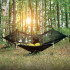 Ensemble de hamac de camping avec moustiquaire et housse imperméable -  270 x 140 cm