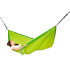 Hamac de voyage résistant et respirant pour une détente optimale - vert pomme / 300 x 170 cm