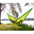 Hamac de voyage résistant et respirant pour une détente optimale - vert pomme / 300 x 170 cm