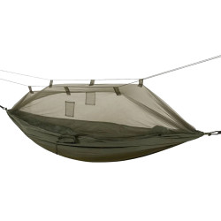 Hamac avec auvent pour une personne avec sac de rangement - capacité de 100 kg