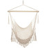 Chaise balançoire en tricot