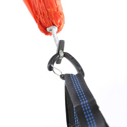Hamac ultra léger en tissu respirant livré avec mousquetons - 164 g