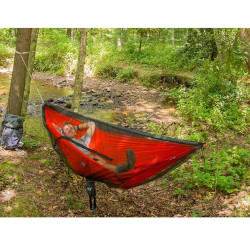Filet anti-insectes pour hamac pour une protection à 360° avec fermeture éclair