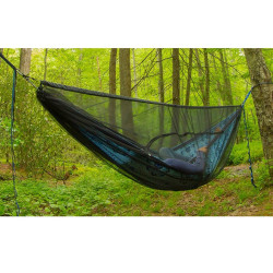 Filet anti-insectes pour hamac pour une protection à 360° avec fermeture éclair