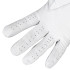 Gants polyvalents en cuir premium pour femmes et bandes velcro - Creamy White