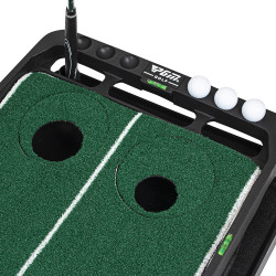 Tapis d'entraînement de golf réglable avec accessoires