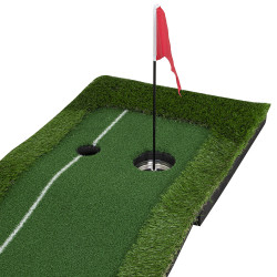 Tapis de golf portable pour s'entraîner chez soi ou au bureau - 50 cm de large