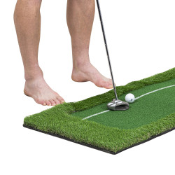Tapis de golf portable pour s'entraîner chez soi ou au bureau - 50 cm de large