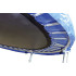 Trampoline haute sécurité avec filet de protection et échelle - Diamètre 244 cm