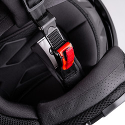 Casque de moto pour enfants avec visière solaire et ventilation - Taille 53 à 56