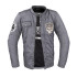 Veste de moto homme à capuche grise BLACK HEART - Taille S à 5XL