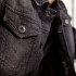 Veste en Jean homme pour la moto avec protections épaules et coudes - Taille S à 5XL