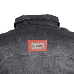 Veste en Jean homme pour la moto avec protections épaules et coudes - Taille S à 5XL