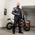 Blouson de Moto pour hommes de qualité premium avec doublure thermique - Taille S à 6XL