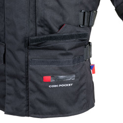 Blouson de Moto pour hommes de qualité premium avec doublure thermique - Taille S à 6XL