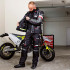 Blouson de Moto pour hommes de qualité premium avec doublure thermique - Taille S à 6XL