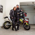 Blouson de Moto pour hommes de qualité premium avec doublure thermique - Taille S à 6XL