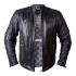 Veste de Moto en Cuir haut de gamme pour hommes