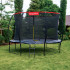 Trampoline avec échelle de sécurité et filet de protection - Grand damiètre 366 cm