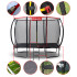 Trampoline rectangulaire avec filet de protection capacité 150kg - 183x274 cm