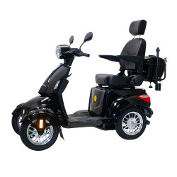 Scooter électrique avec quatre roues