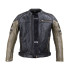 Veste de moto en cuir vintage pour hommes avec protections intérieures - Tailles S à 6XL