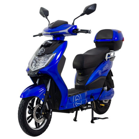 Scooter silencieux à propulsion électrique 25 km/h max - Autonomie de 60 km sans permis