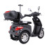 Scooter électrique à trois roues avec siège spacieux et vitesse maximale de 25 km/h - Autonomie de 45 km