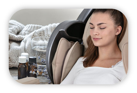 Aromathérapie fauteuil massant